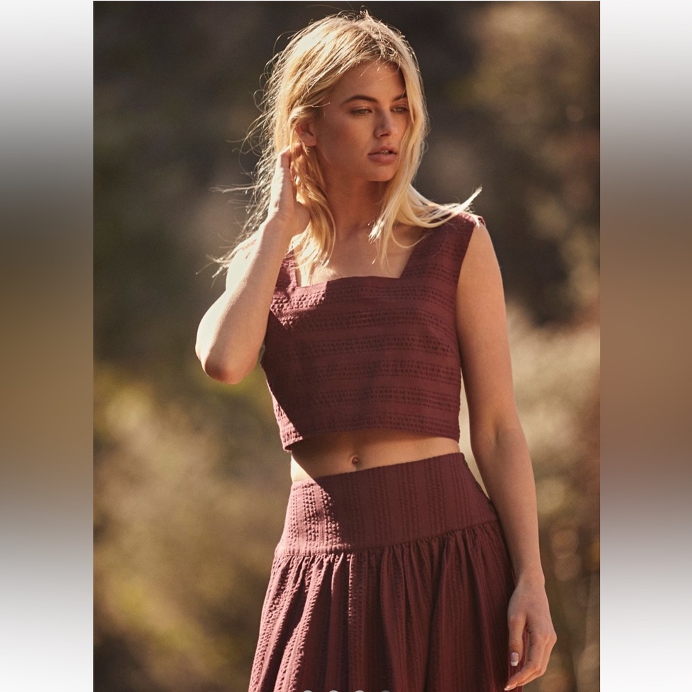 Free People Skirt Set